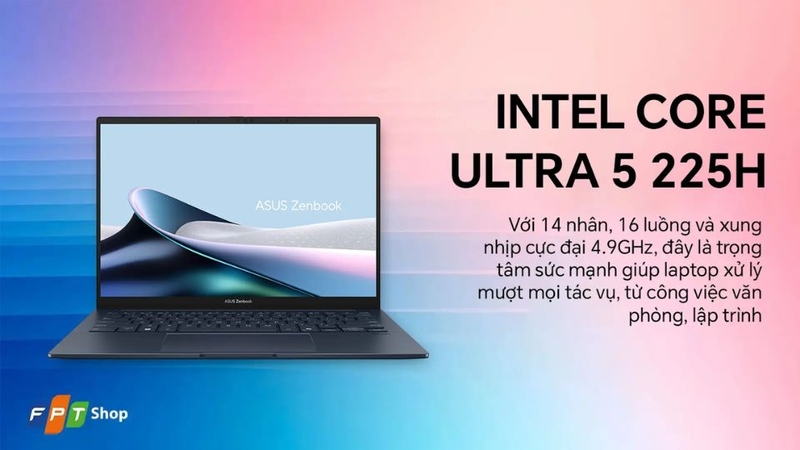 Laptop cảm ứng cho sinh viên 2026 - Laptop ASUS Zenbook 14 OLED UX3405CA-PZ187WS