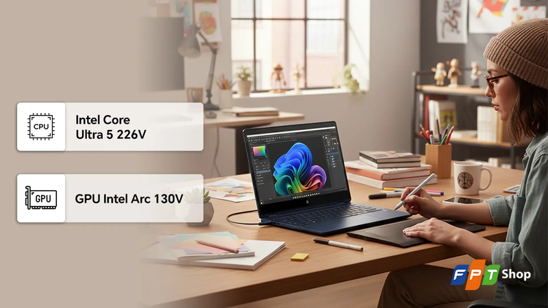 laptop cảm ứng mỏng nhẹ 2026 ảnh 1