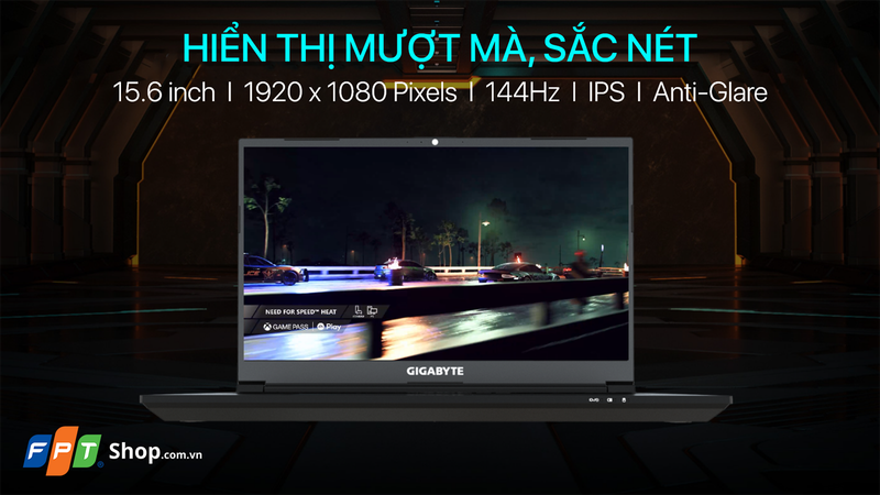 laptop cho sinh viên cơ khí 2026 - gigabyte gaming g5 mf5 h2vn353kh i7 13620h