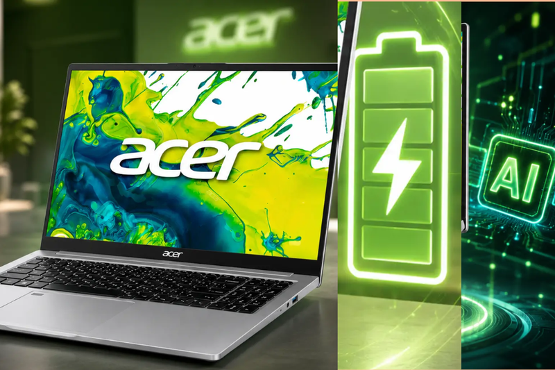 Acer Aspire Go 15 AI – Màn hình lớn, trải nghiệm thoải mái