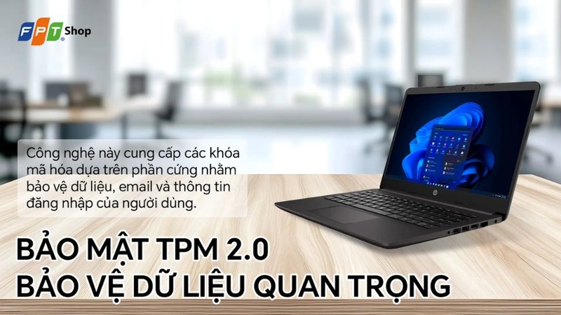 laptop cho sinh viên ngành Xã hội học 2026 - Laptop HP 240R G9 i3-1315U