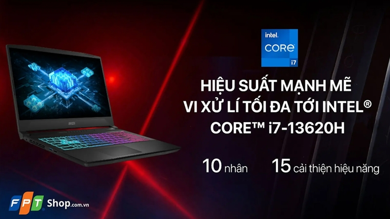 Laptop MSI Gaming Katana 15 B13VGK-1211VN i7 13620H