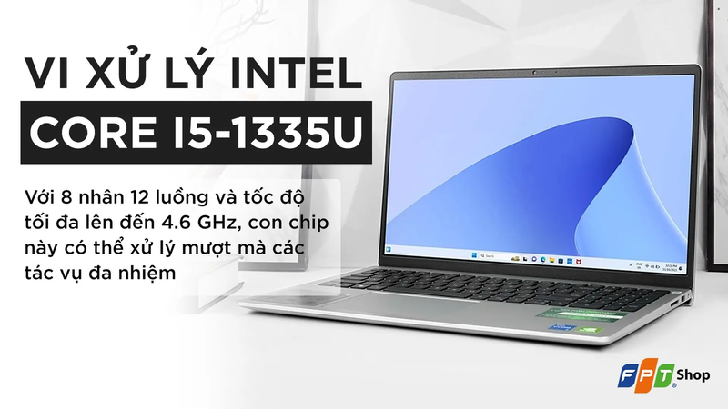 laptop Dell Inspiron 15 3530 trở thành người bạn đồng hành đáng tin cậy cho cả công việc, học tập lẫn nhu cầu giải trí