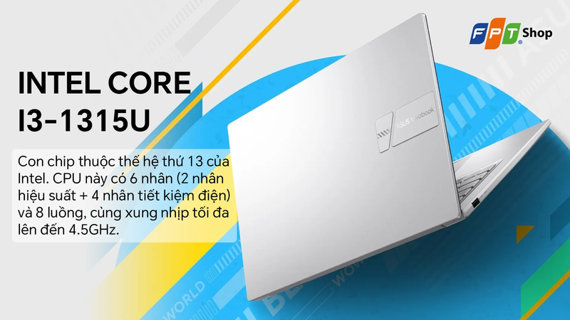 laptop cho sinh viên rẻ nhất 2026 - Vivobook 14 X1404VA-NK394W
