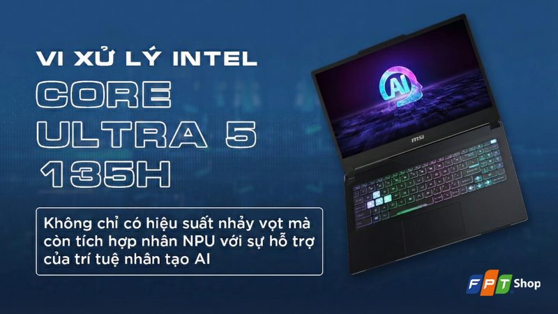 msi gaming cyborg 15 ai a1vek 245vn ultra 5 135h