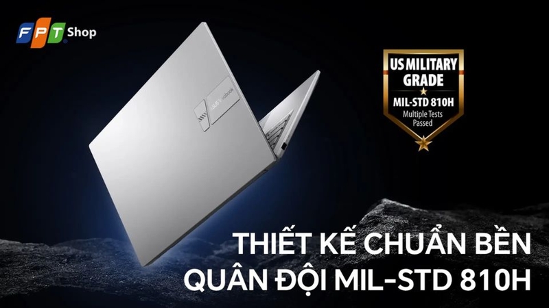laptop dành cho học sinh cấp 3 2026 - Laptop ASUS Vivobook 14 X1404VA-NK394W