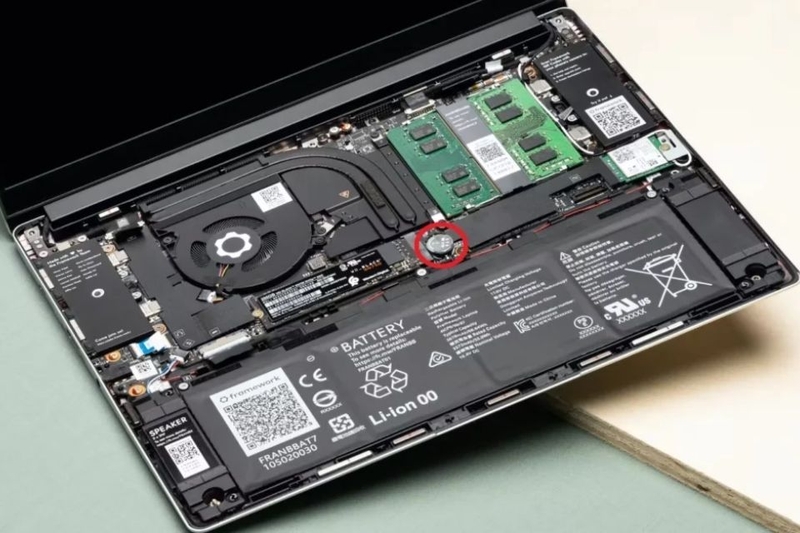Pin BIOS yếu hoặc hỏng