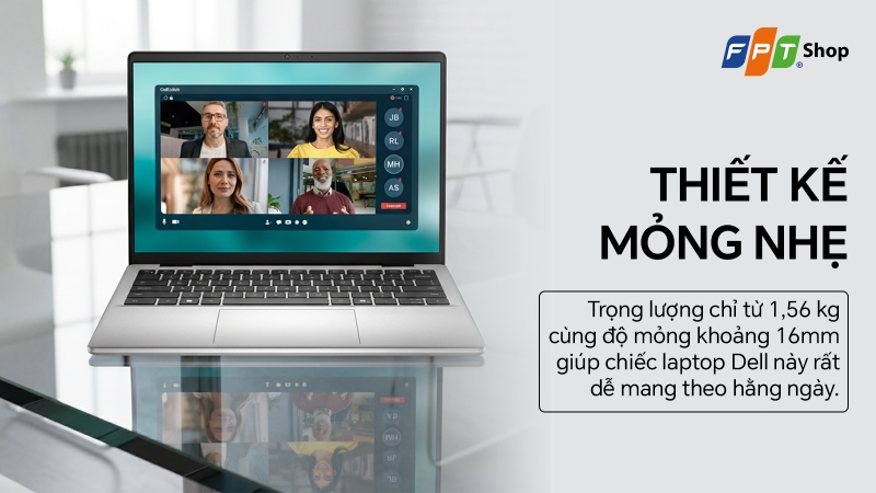 Laptop Dell văn phòng 2026 đáng mua nhất - dell 14 dc14250 core 5 120u dc4c5386w