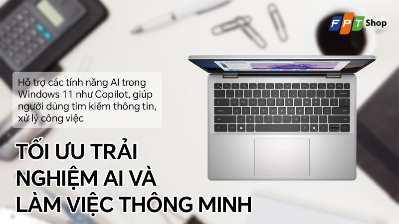 Laptop Dell văn phòng 2026 đáng mua nhất - dell 14 dc14255 ryzen ai 5 330 dc4ai5278w1