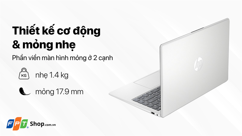 laptop hp cho sinh viên kinh tế 2026 - HP 14-em0086AU R5-7520U