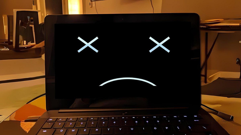laptop không lên nguồn đèn sạc sáng 10