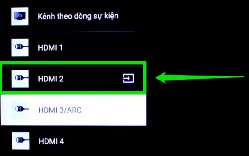 Bạn có thể sử dụng remote để bật tivi