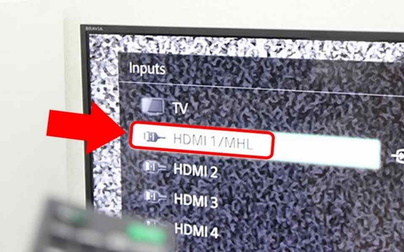 Bạn cần kích hoạt đúng cổng nguồn vào