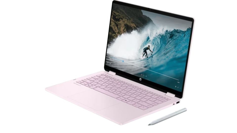 laptop màu hồng 5