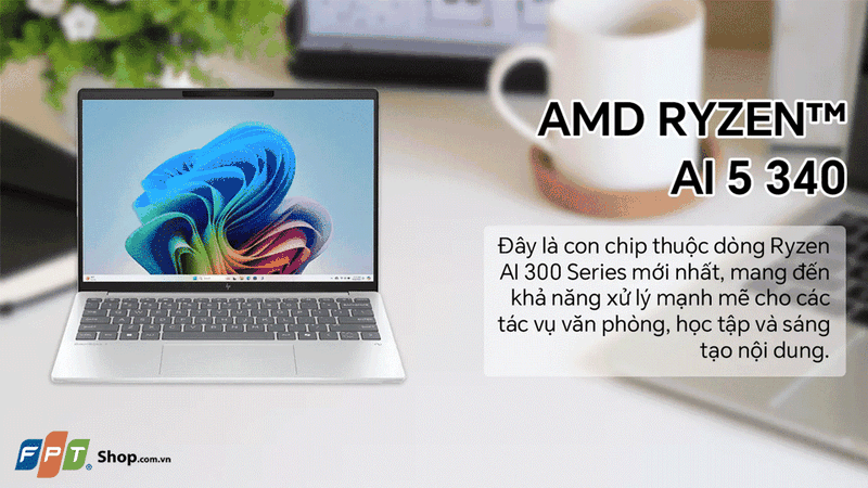 HP OmniBook 7 Aero 13-bg1087AU Ryzen AI 5 340