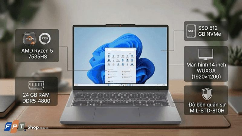 Lenovo IdeaPad Slim 3 14ARP10 R5 7535HS
