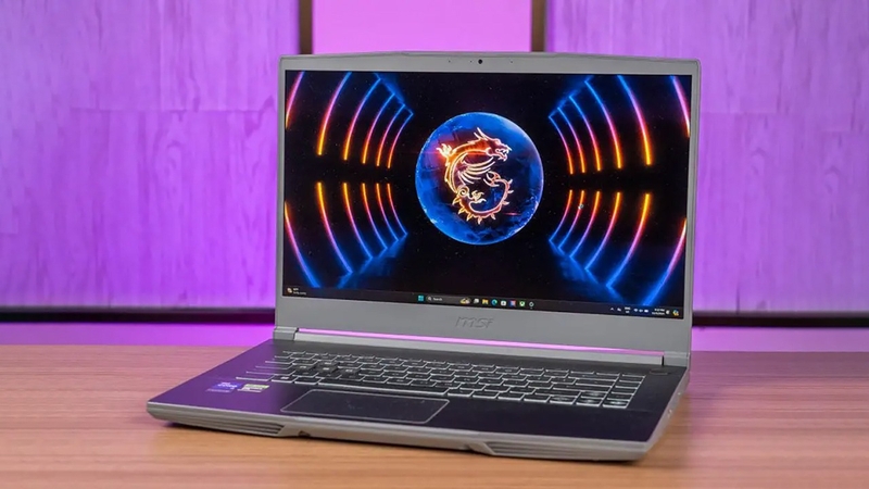 laptop MSI Gaming Thin cấu hình cao nhất hình 5