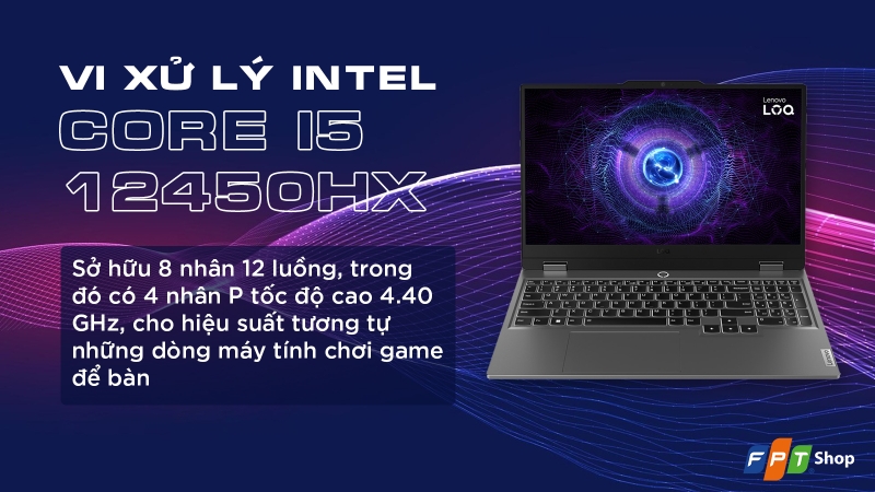 lenovo gaming loq e 15iax9e i5 12450hx 83lk0079vn