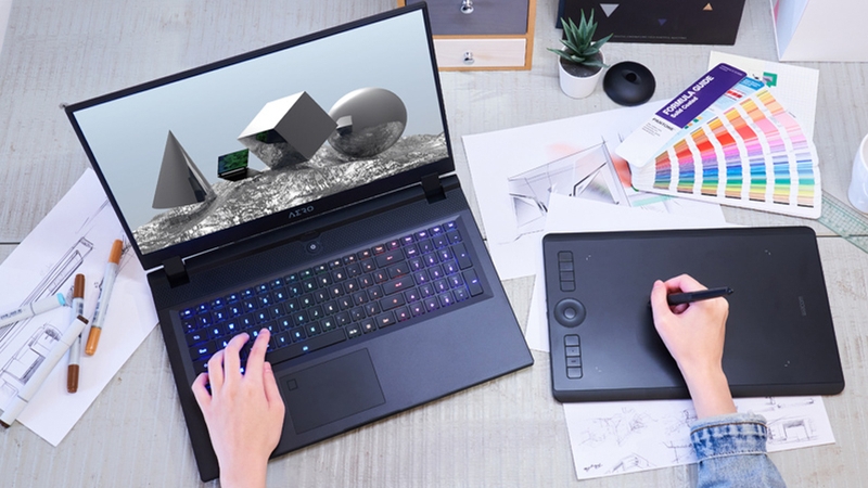 Laptop RTX 4080 đáp ứng tốt tác vụ thiết kế chuyên sâu