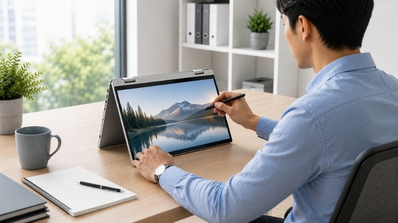 Tiêu chí chọn mua laptop văn phòng gập 360 độ