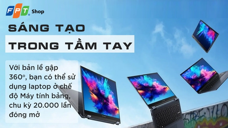 Laptop Asus Vivobook Flip TP3402V-LZ632W i5-13420H