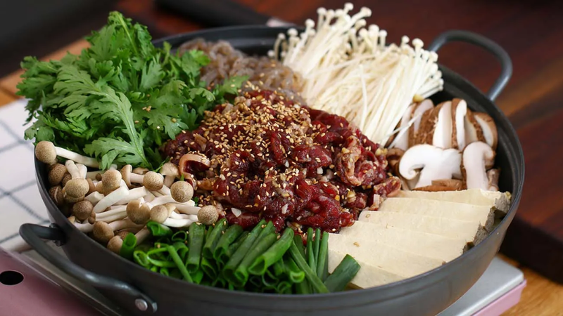 Lẩu bò Hàn Quốc 6