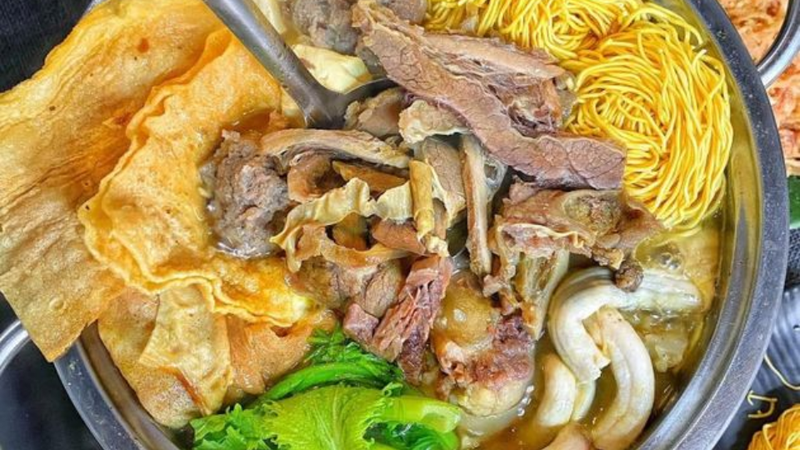 lẩu bò sa tế 6