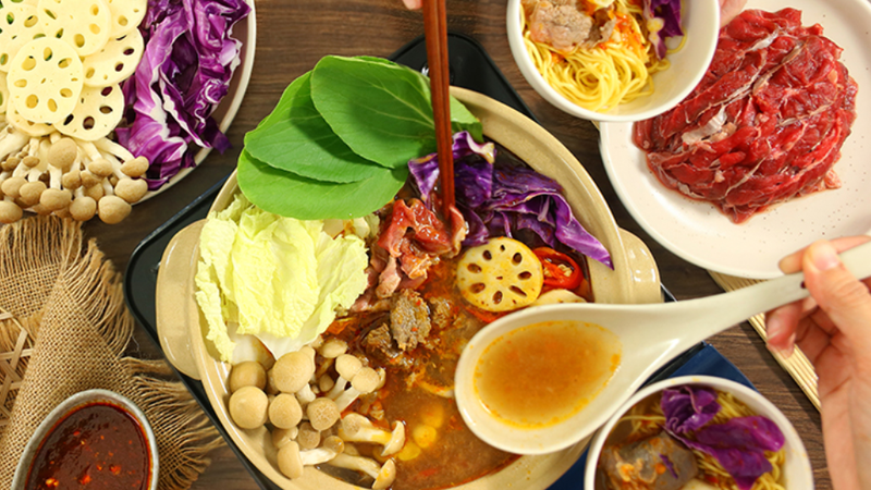 lẩu bò sa tế 8