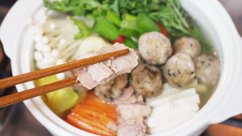Lẩu cá ngừ 4