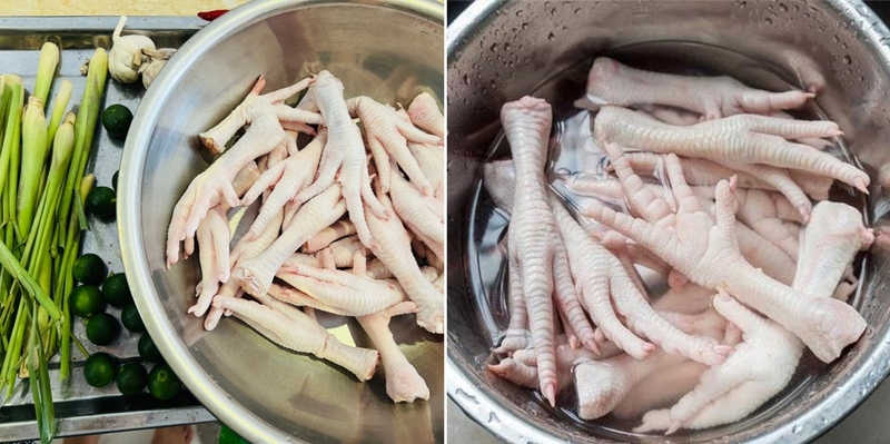lẩu chân gà kim chi 4