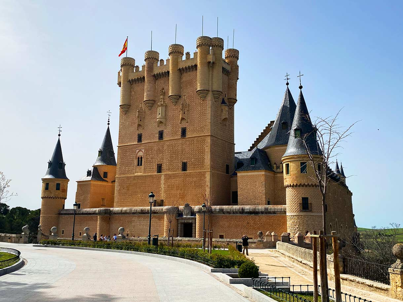 Lâu đài Segovia, Tây Ban Nha