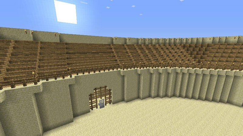Castle and Gladiator Arena