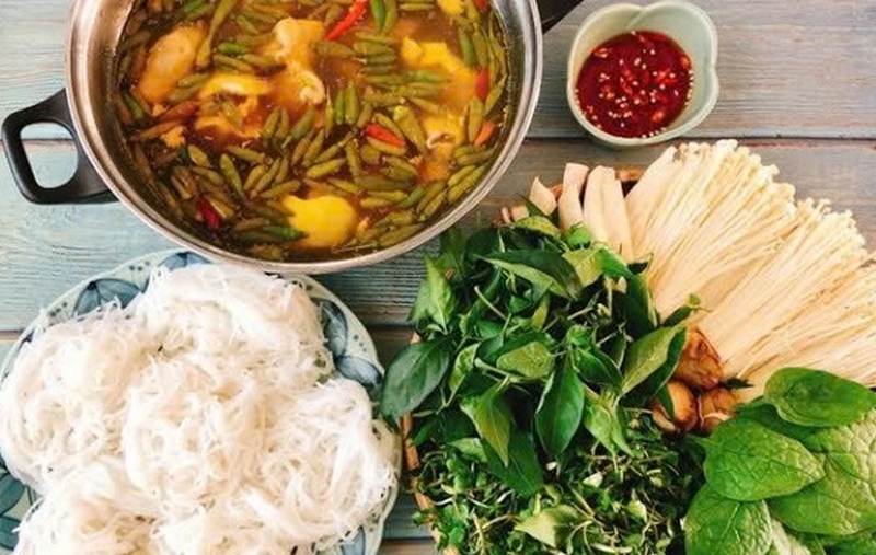 lẩu gà lá chanh ảnh 4