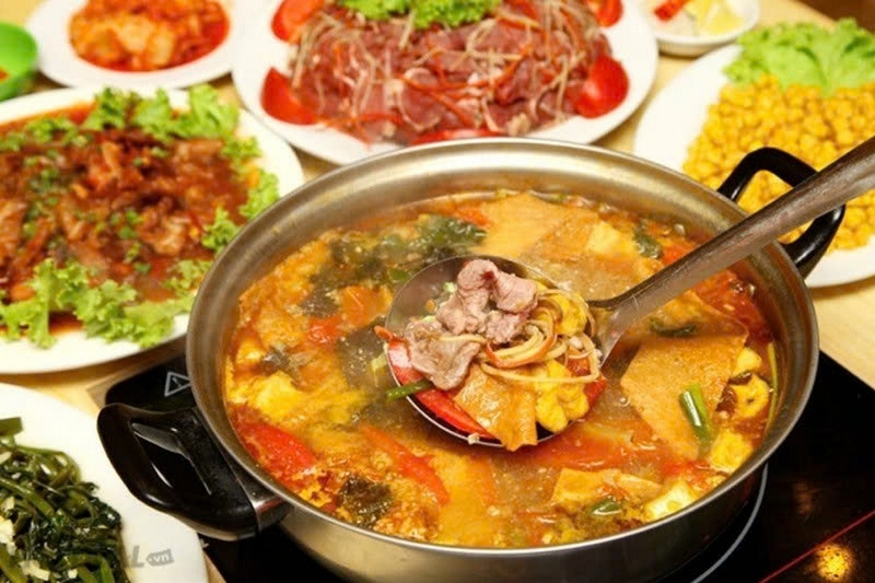 lẩu gầu bò ảnh 5