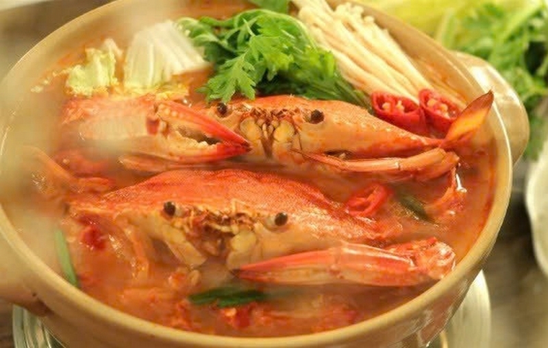 Lẩu ghẹ kim chi ảnh 1