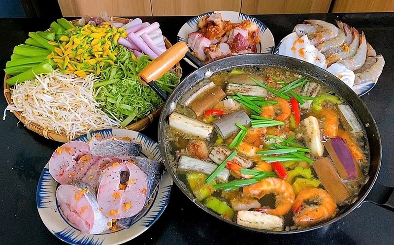 lẩu mắm ruốc ảnh 8