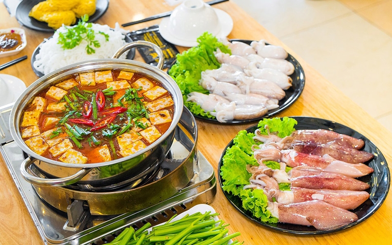 lẩu mực nấu chao 1
