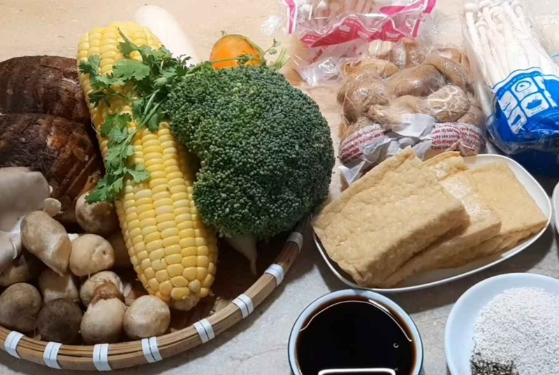 lẩu rau hình 1