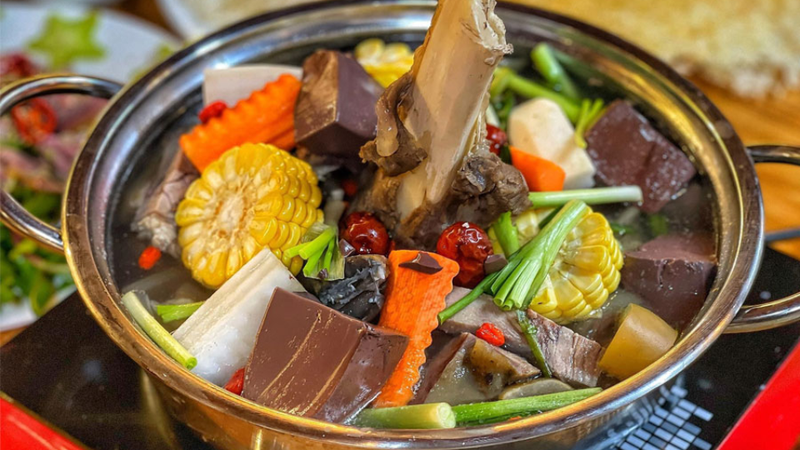 lẩu xí quách bò 1