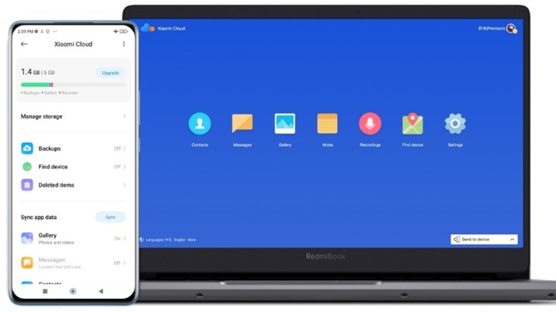 Mi Cloud là dịch vụ lưu trữ đám mây