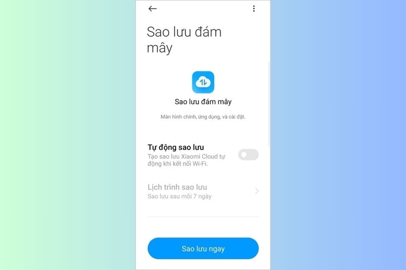 Mi Cloud giúp bạn đồng bộ dữ liệu quan trọng
