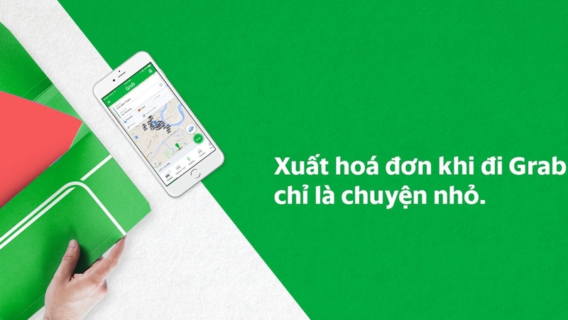 lấy hóa đơn grab 1