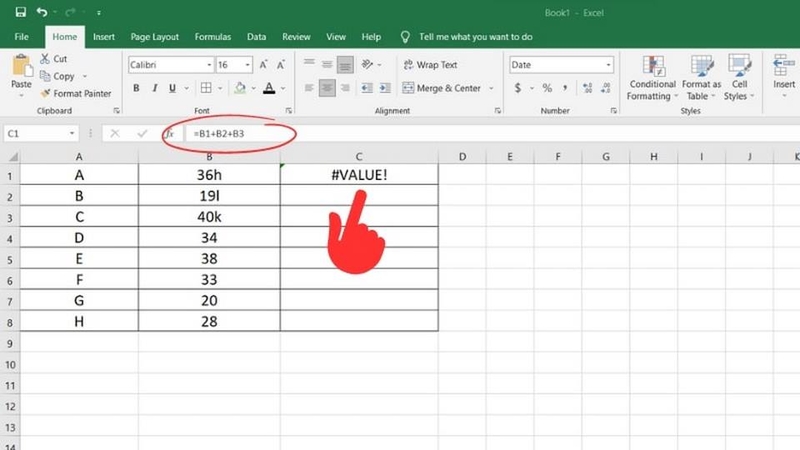 Dấu hiệu xác định các lỗi cần được xử lý