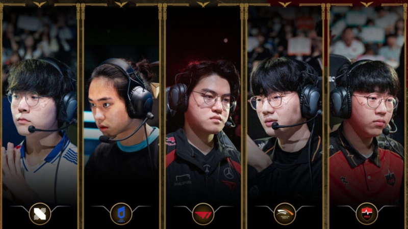 Danh sách 5 đội trưởng đại diện cho từng đội tuyển thi đấu