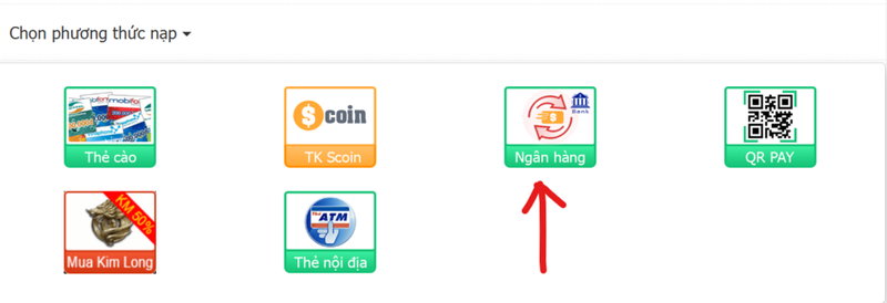 Bước nạp game LCTK 3
