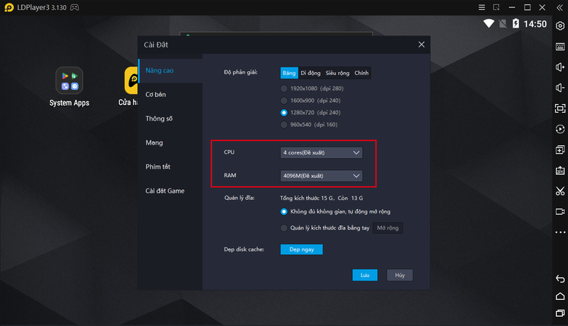 LDPlayer lag ảnh 3