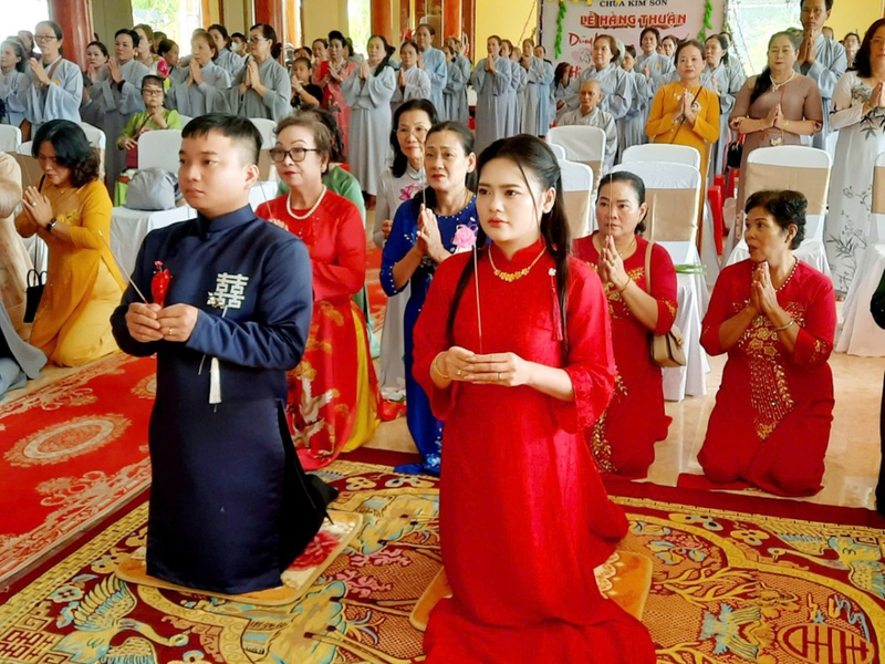 Lễ Hằng Thuận tại chùa Kim Sơn
