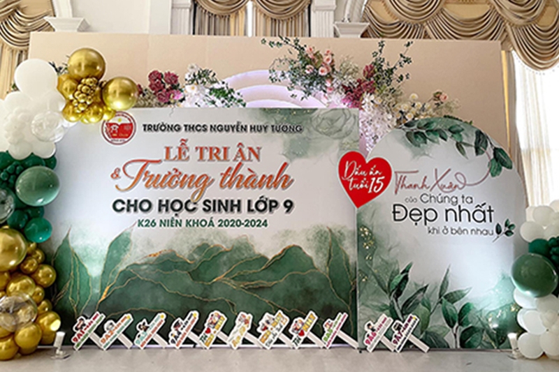 Lễ trưởng thành tại trường học