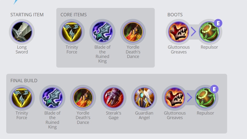 Lên đồ Irelia Tốc Chiến 4