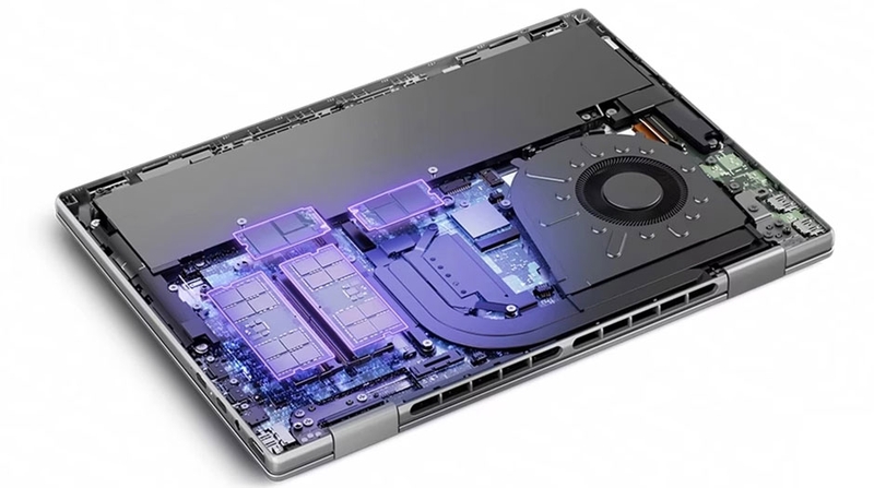 Lenovo IdeaPad 5 2-in-1 15IWC11 có tùy chọn chip Intel Core 3 304 hoặc Core 5 315, đi kèm RAM DDR5 và SSD PCIe 4.0.